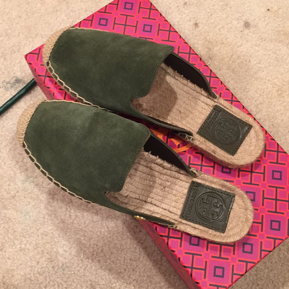 Tory Burch Espadrille slides